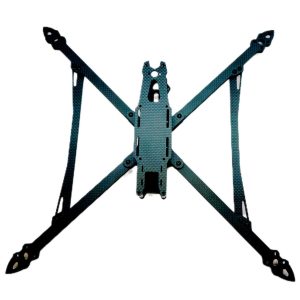 Շրջանակ FPV դրոնի կարբոնե XL9, 9 դյույմ, 6 մմ